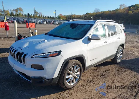 2014 Jeep Cherokee Limited из США, поврежденный, VIN 1C4PJMDS8EW242408
